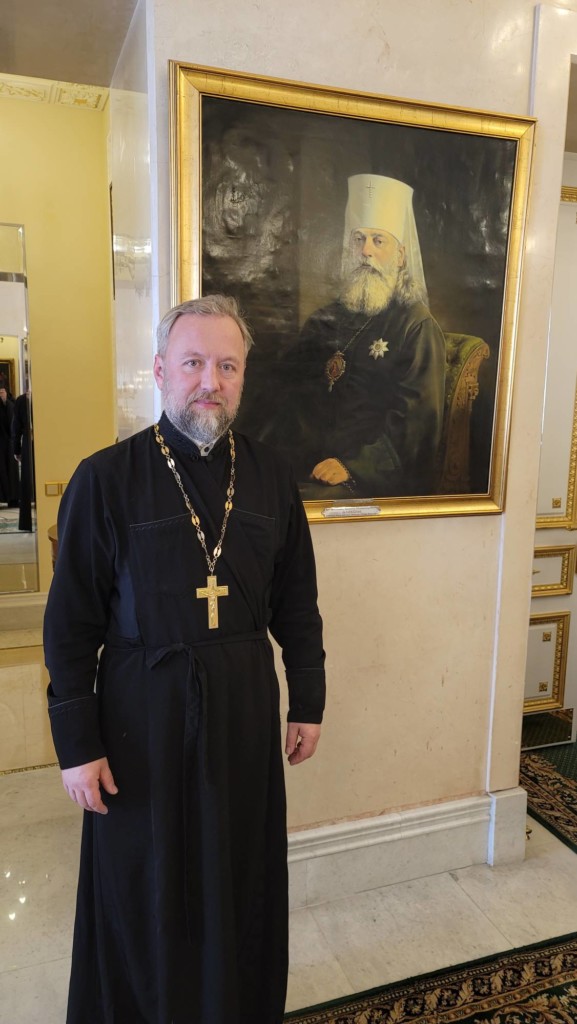 Святейший Патриарх Кирилл провел совещание по Программе строительства православных храмов в столице, на совещании участвовал настоятель храма иерей Максим Глухих