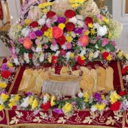 Богослужение в храме священномученика Серафима в праздник Успения Пресвятой Богородицы