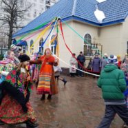 В храме священномученика Серафима, митрополита Петроградского прошел праздник «Масленицы»