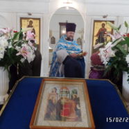 Богослужение в праздник Сретения Господня. День православной молодежи.