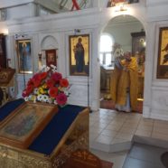 Богослужение в храме священномученика Серафима в день памяти святой блаженной Ксении Петербургской