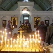 Богослужение в храме священномученика Серафима в субботу 4-й Седмицы Великого поста