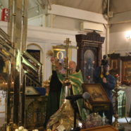 Освящен Крест главного купола строящегося храма Священномученика Серафима, митрополита Петроградского в Южном Бутове г. Москвы