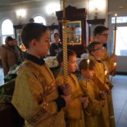 Воскресное богослужение в Неделю 19-ю по Пятидесятнице, апостола Фомы, в храме священномученика Серафима