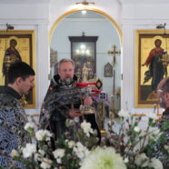 В Великую среду Страстной седмицы в храме Священномученика Серафима совершена последняя в этом году Литургия Преждеосвященных Даров