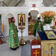18 июля в день памяти перенесения мощей прп. Сергия Радонежского в храме была отслужена Божественная литургия.