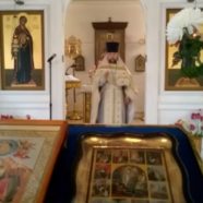 Богослужение в Неделю 7-ю по Пасхе, святых отцев I Вселенского Собора, в храме священномученика Серафима