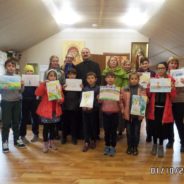 День открытых дверей в Воскресной школе, детский вернисаж.