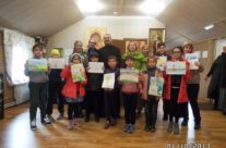 День открытых дверей в Воскресной школе, детский вернисаж.
