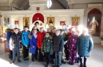 В храме священномученика Серафима, митрополита Петроградского прошла экскурсия-квест, для школьников 4 классов.