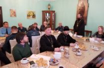 Настоятель храма священник Максим Глухих принял участие во встрече с сотрудниками 3 РОНПР Управления по ЮЗАО ГУ МЧС России по г. Москве