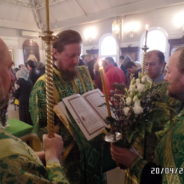 Праздник Входа Господня во Иерусалим в храме Священномученика Серафима