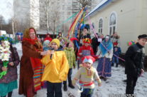 В храме священномученика Серафима, митрополита Петроградского прошел праздник «Масленицы». Прощеное воскресенье