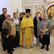 Приходской актив храма священномученика Серафима, митрополита Петроградского посетил праздничное Рождественское Богослужение в Андреевском монастыре