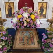 Богослужение в храме священномученика Серафима в Неделю 14-ю по Пятидесятнице