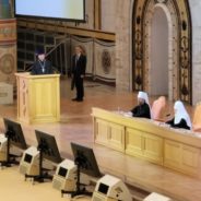 20 декабря 2023 года в Зале церковных соборов кафедрального соборного Храма Христа Спасителя под председательством Святейшего Патриарха Кирилла состоялось Епархиальное собрание г. Москвы
