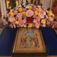 Богослужение в Неделю 29-ю по Пятидесятнице, святых праотец,  в храме священномученика Серафима