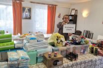 Молодежь  храма священномученика Серафима приняла участие в акции «Марафон добра»