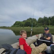 06.08.2025 года воспитанники воскресной школы приняли участие в спортивной рыбалке