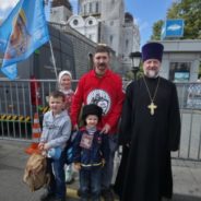 В день Собора Московских святых 7 сентября Святейший Патриарх Кирилл возглавил общемосковский крестный ход