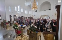 В новом храме священномученика Серафима было совершено Таинство Соборования