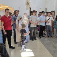 В храме Священномученика Серафима совершен молебен для студентов перед летней экзаменационной сессией