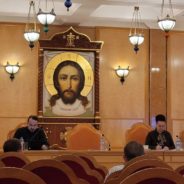 Настоятель храма иерей Максим Глухих принял участие в совещании по вопросам строительства храма в Храме Христа Спасителя