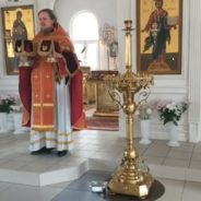 Богослужение в день Радоницы в храме священномученика Серафима