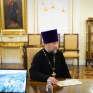 Святейший Патриарх Кирилл провел совещание по Программе строительства православных храмов в столице, на совещании участвовал настоятель храма иерей Максим Глухих