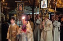ХРИСТОС ВОСКРЕСЕ! Пасхальное богослужение в храме священномученика Серафима