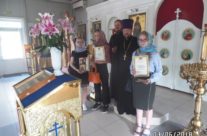 Вручение свидетельств об окончании  художественной студии «Илиос».