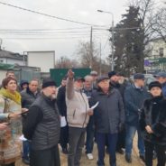 11 ноября 2023г. прошло выездное совещание на стройплощадке храма сщмч. Серафима, митрополита Петроградского.
