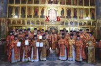 Управляющий Юго-Западным викариатством г. Москвы епископ Раменский Алексий возглавил соборную Божественную литургию духовенства Юго-Западного викариатства в храме Живоначальной Троицы в Старых Черемушках