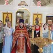 Народный хор прихожан храма Священномученика Серафима, митрополита Петроградского принял участие в Богослужении в субботу Седмицы 5-й по Пасхе