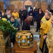 Состоялось принесение мощей святого князя Александра Невского в Юго-Западное викариатство