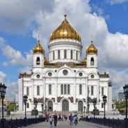 Воспитанники Воскресной школы храма Священномученика Серафима приняли участие в детской Литургия в Храме Христа Спасителя