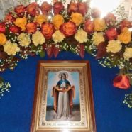 Богослужение в храме священномученика Серафима в праздник Покрова Пресвятой Богородицы
