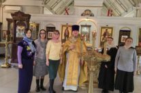 Народный хор прихожан храма Священномученика Серафима, митрополита Петроградского принял участие в Богослужении в субботу Седмицы 19-й по Пятидесятнице