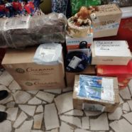 В декабре 2025 г. прихожане храма сщмч. Серафима Чичагова в Южном Бутове собрали и передали очередную гуманитарную помощь участникам СВО