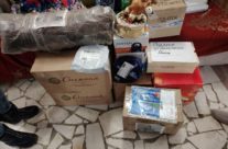 В декабре 2025 г. прихожане храма сщмч. Серафима Чичагова в Южном Бутове собрали и передали очередную гуманитарную помощь участникам СВО