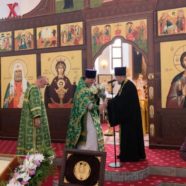 Богослужение в день празднования преставления преподобного Сергия Радонежского в храме священномученика Серафима. Малый Престольный Праздник. День тезоименитства иерея Сергия Онга