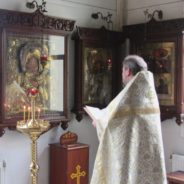 Богослужение в храме Священномученика Серафима в пятницу недели 6-й по Пасхе