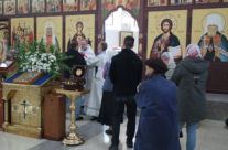 Богослужение в четверг Седмицы 5-й по Пасхе в храме священномученика Серафима