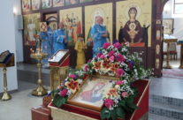 Праздничное Богослужение в день явления иконы Пресвятой Богородицы во граде Казани (1579) в храме священномученика Серафима