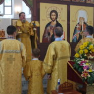 Богослужение в Неделю 8-ю по Пятидесятнице в храме Священномученика Серафима
