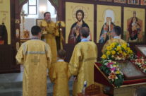 Богослужение в Неделю 8-ю по Пятидесятнице в храме Священномученика Серафима