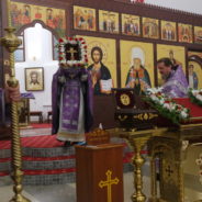Всенощное бдение в храме сщмч. Серафима в канун празднования Воздвижения Честного Креста Господня в храме священномученика Серафима