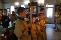 Воскресное богослужение в Неделю 19-ю по Пятидесятнице, апостола Фомы, в храме священномученика Серафима