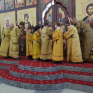 Богослужение в Неделю 19-ю по Пятидесятнице в храме священномученика Серафима