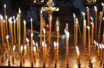 Богослужение в храме священномученика Серафима в Димитриевскую родительскую субботу